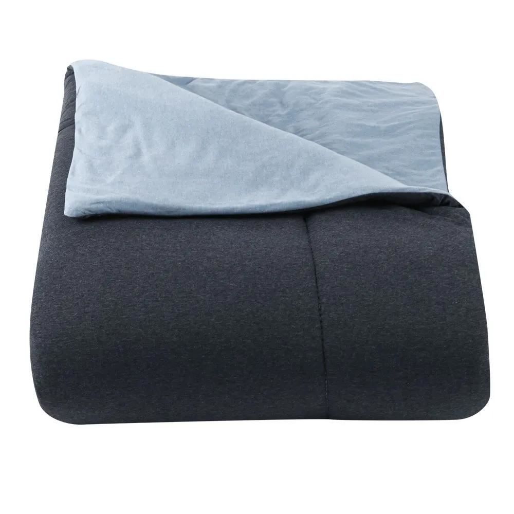 Edredom Queen De Malha Urban Confort Havan Casa - Mar Noturno