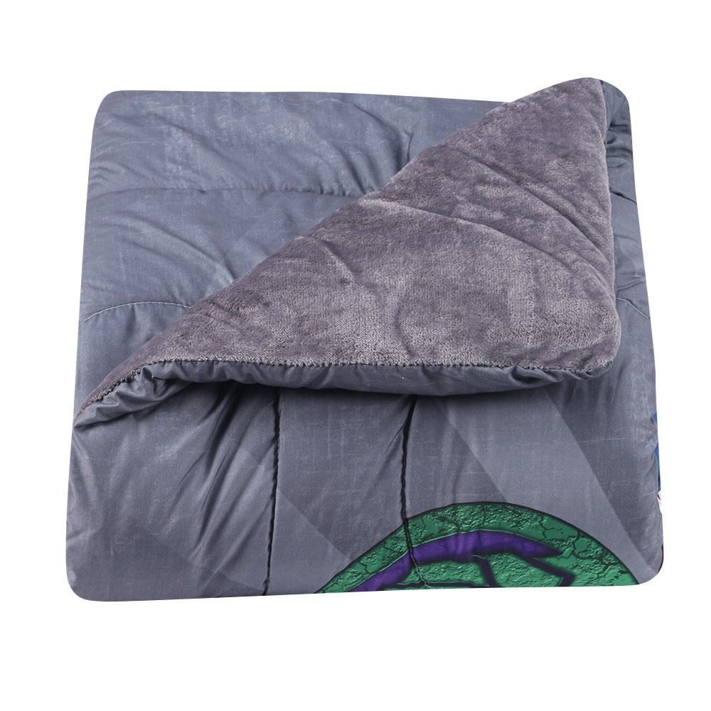 Edredom Solteiro Disney 100% Poliéster Plush Hedrons - Vingadores  Retorno