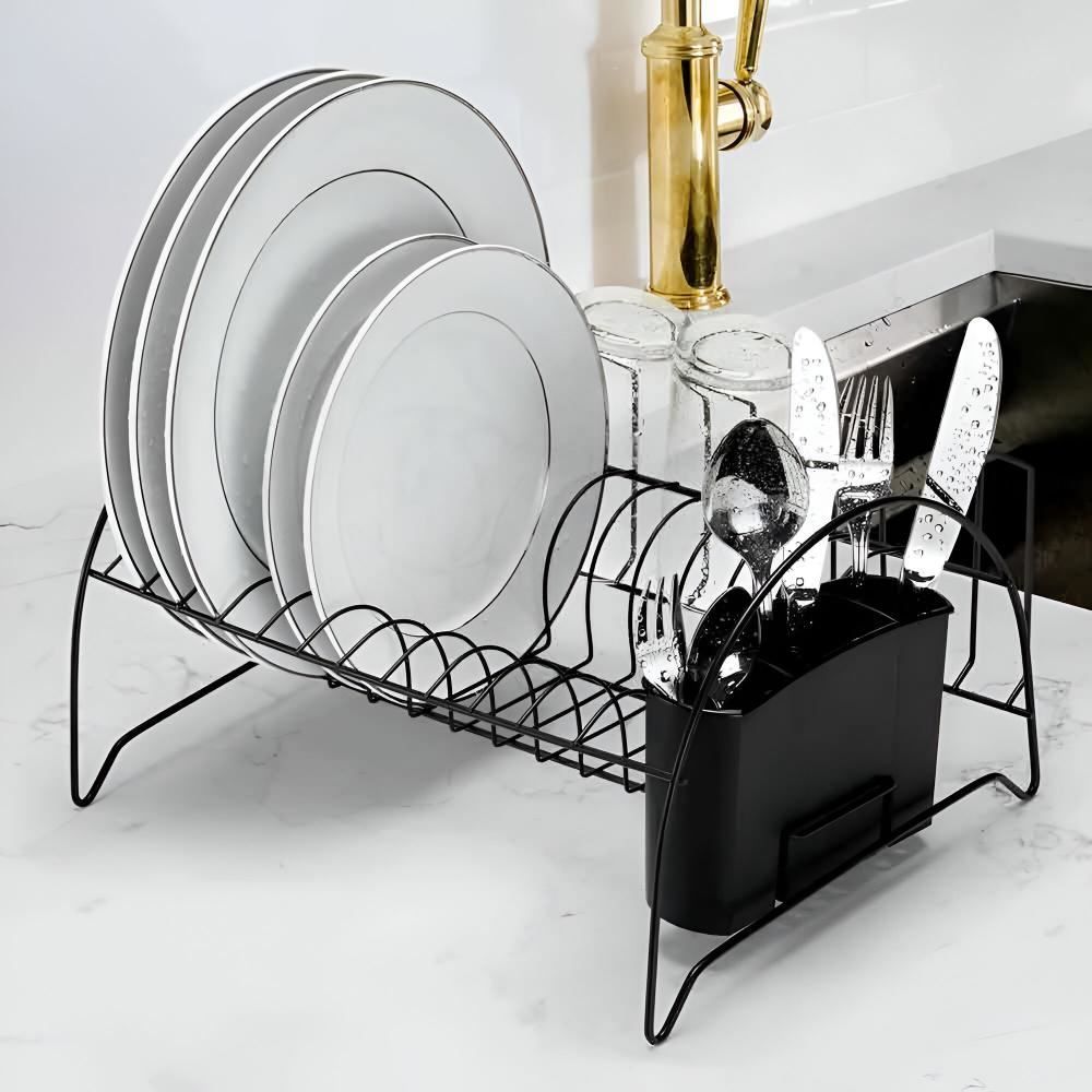 Escorredor De Louças Fan Black Arthi - Preto 