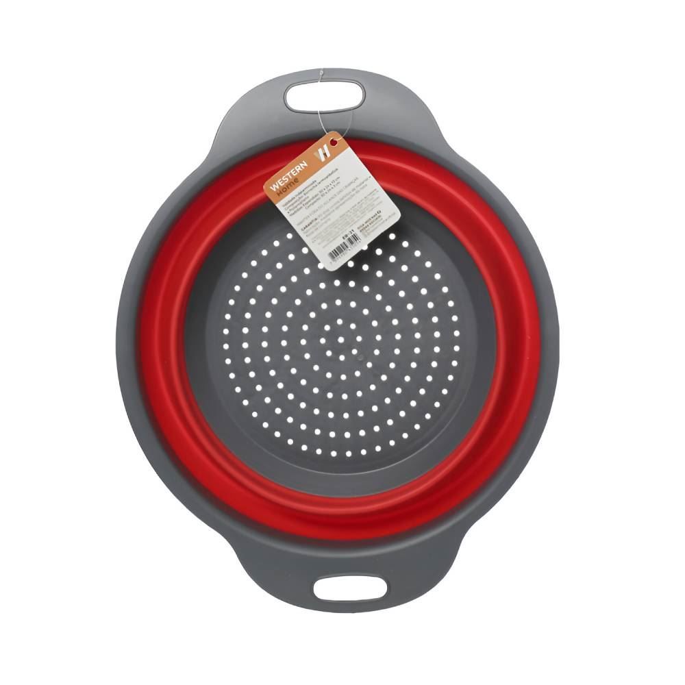 Escorredor De Massas Retrátil Com Alça Hauskraft - 30cm