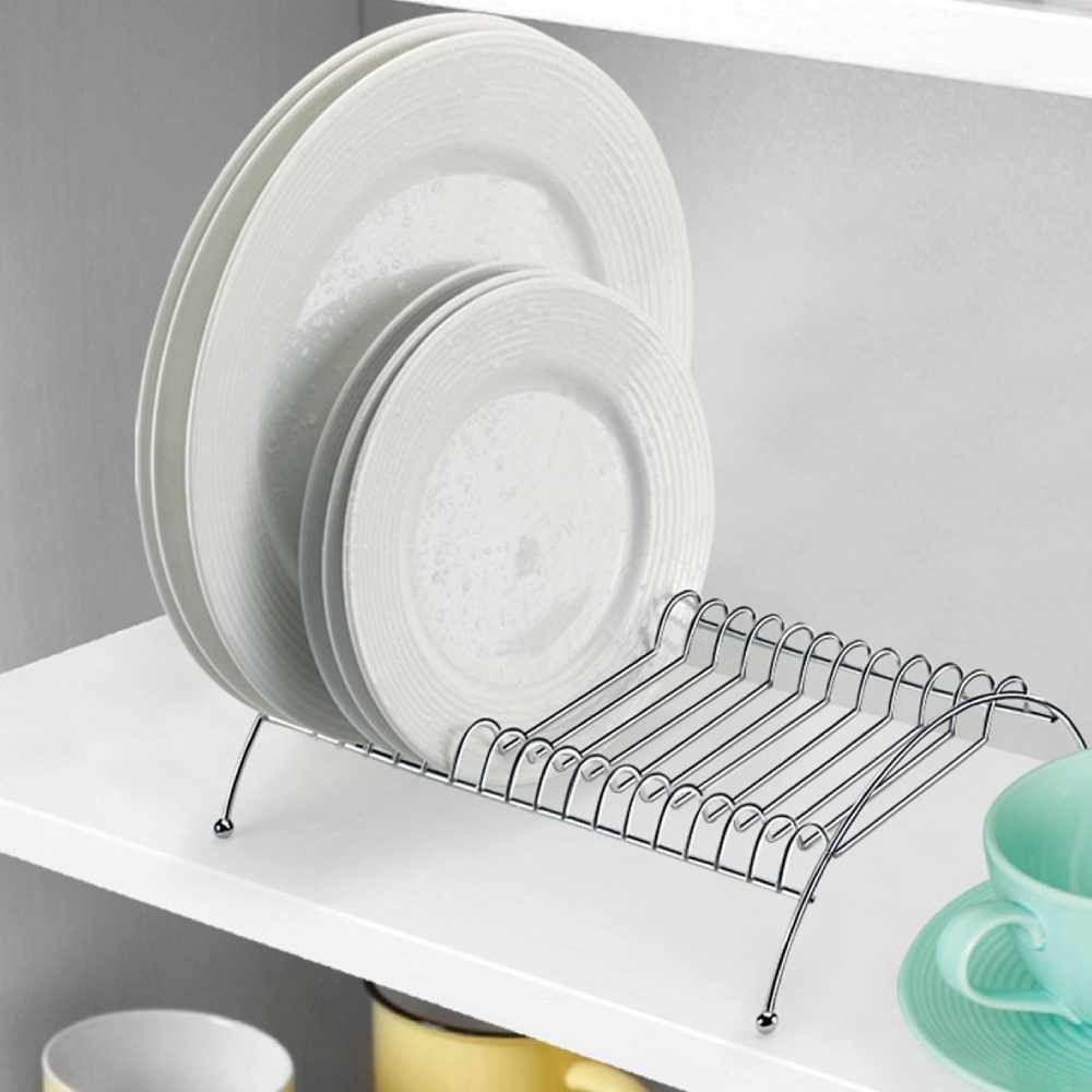 Escorredor De Pratos Cromado Arthi - Aço Inox