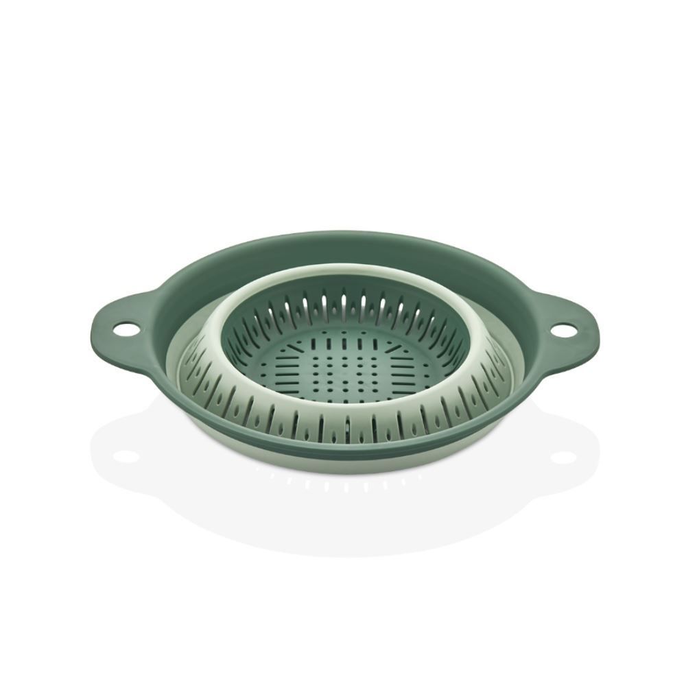 Escorredor Retrátil Redondo Havan Casa 27 Cm - Verde