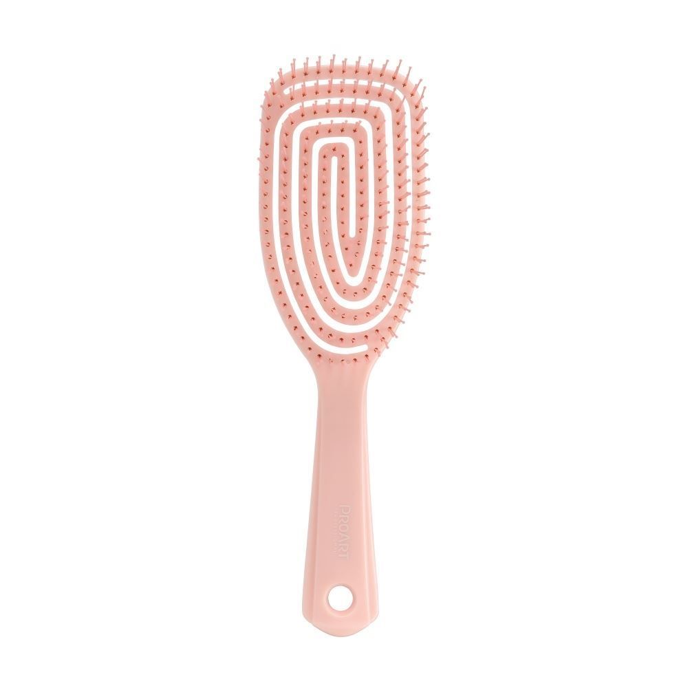 Escova De Cabelo Raquete Easy Flexi Proart - Rosa