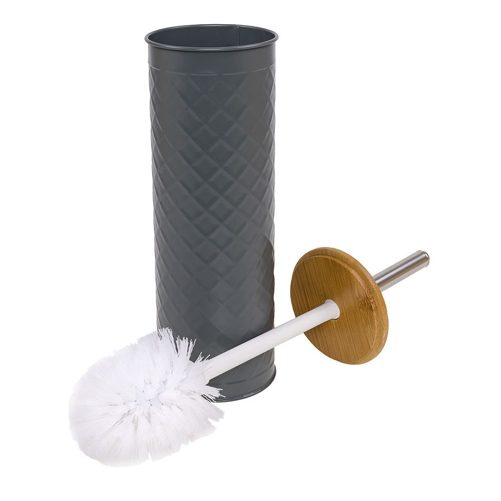 Escova Sanitária 38Cm Bambu Finecasa - Grafite
