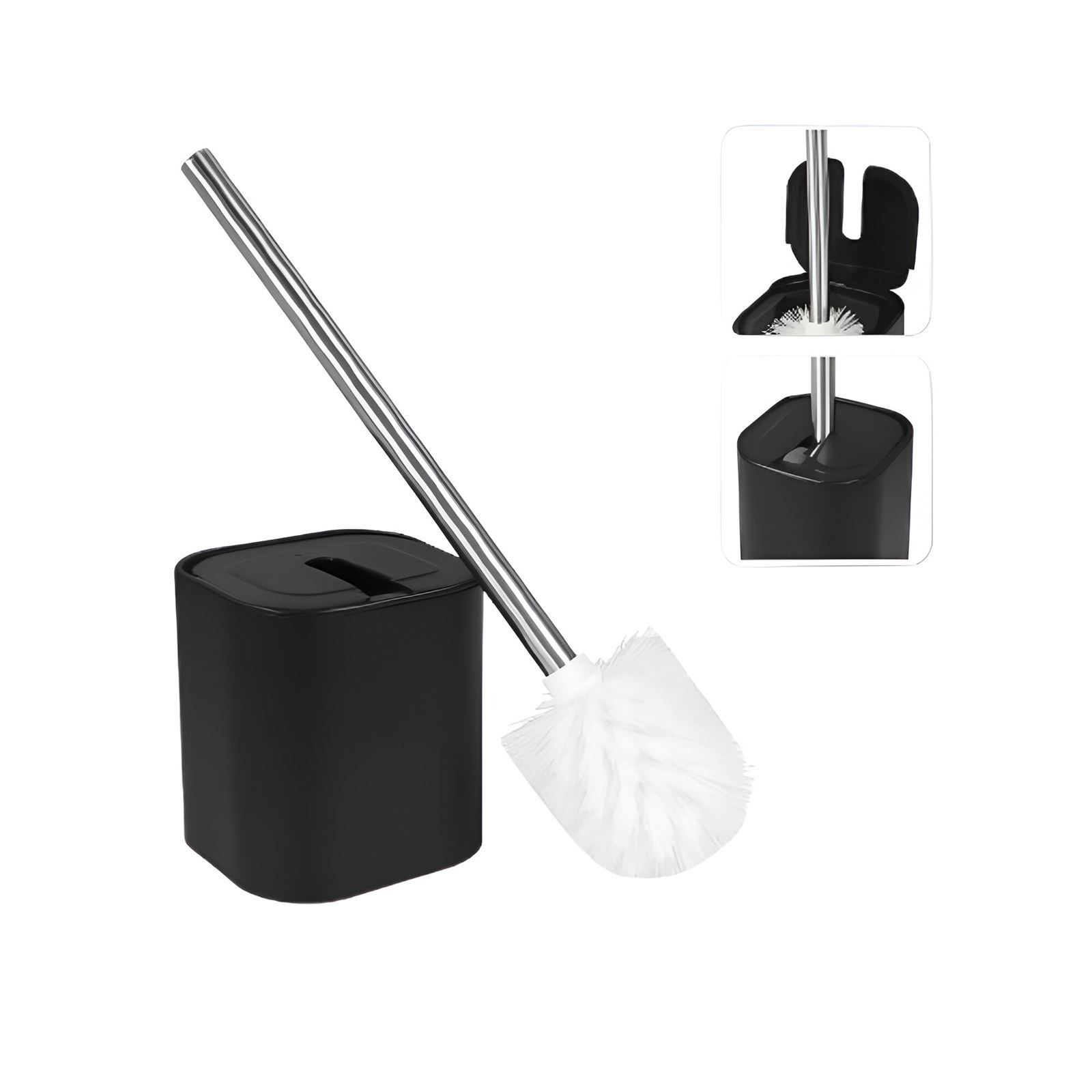 Escova Sanitária Dual Ou - Preto