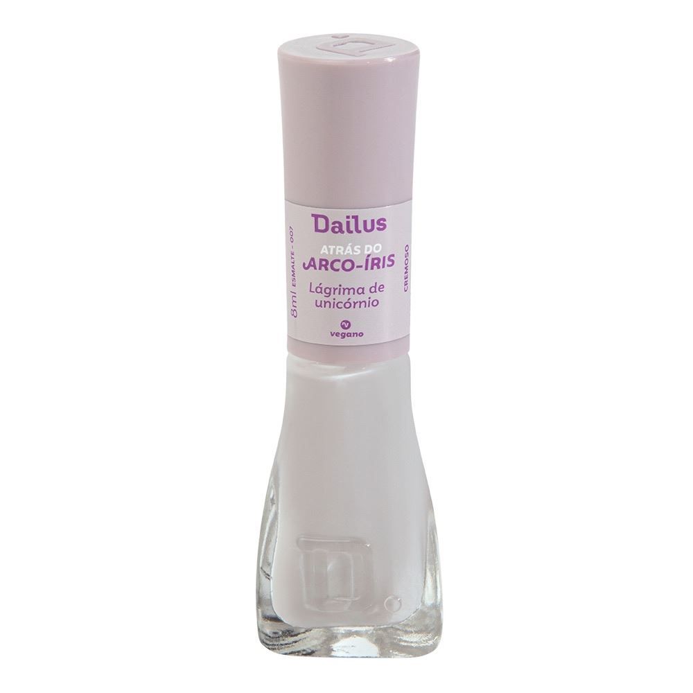 Esmalte Cremoso Dailus Atrás do Arco-Iris 8Ml - LAGRIMA DE UNICORNIO