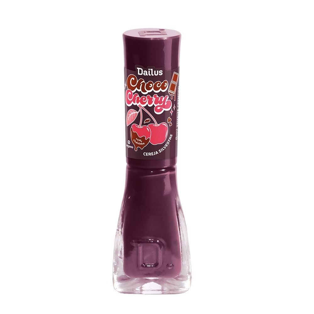Esmalte Cremoso Dailus Choco Cherry 8Ml - CEREJA SILVESTRE