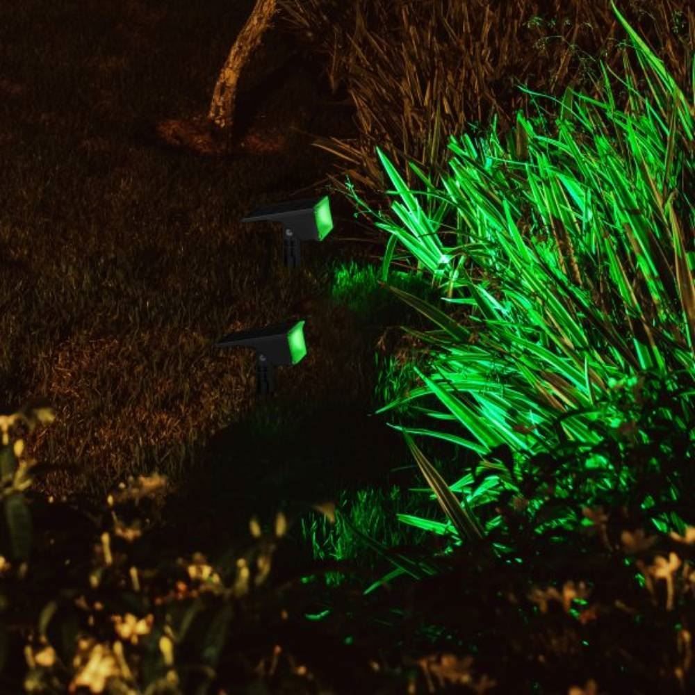 Espeto Solar Spot Abs 10Lms Ecoforce - 18753