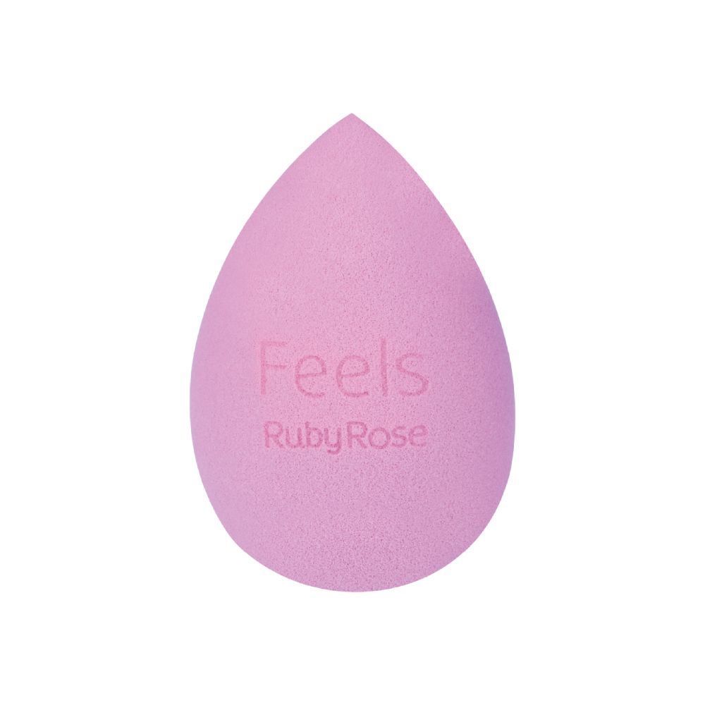 Esponja Para Maquiagem Feels Soft Blender Ruby Rose - Rosa