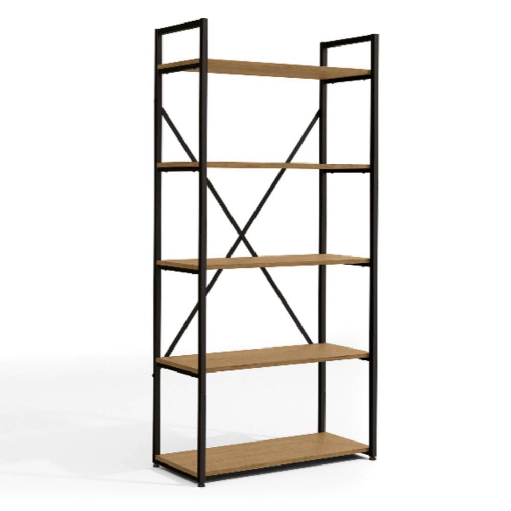 Estante Alta 5 Prateleiras Havan Casa - Freijó