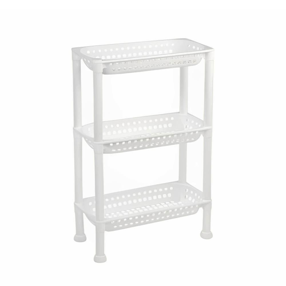 Estante Multiuso Branca Com 3 Bandejas - Ordene