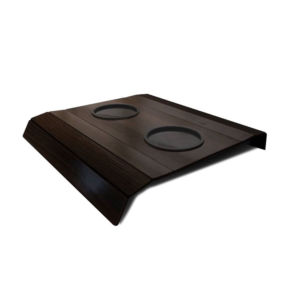 Esteira Flexível Porta Controle Para Sofá Havan Casa - Tabaco Escuro