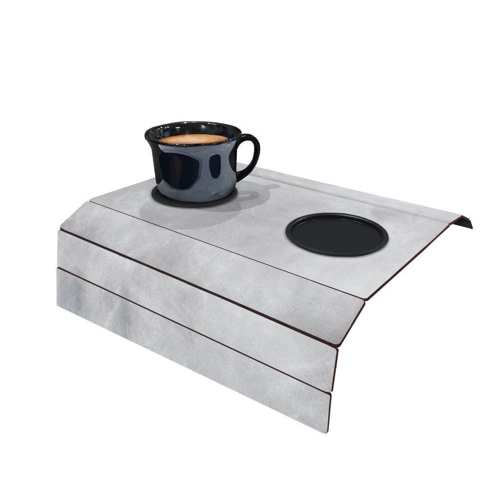 Esteira Flexível Porta Copo Sofá Havan Casa - Cinza Claro