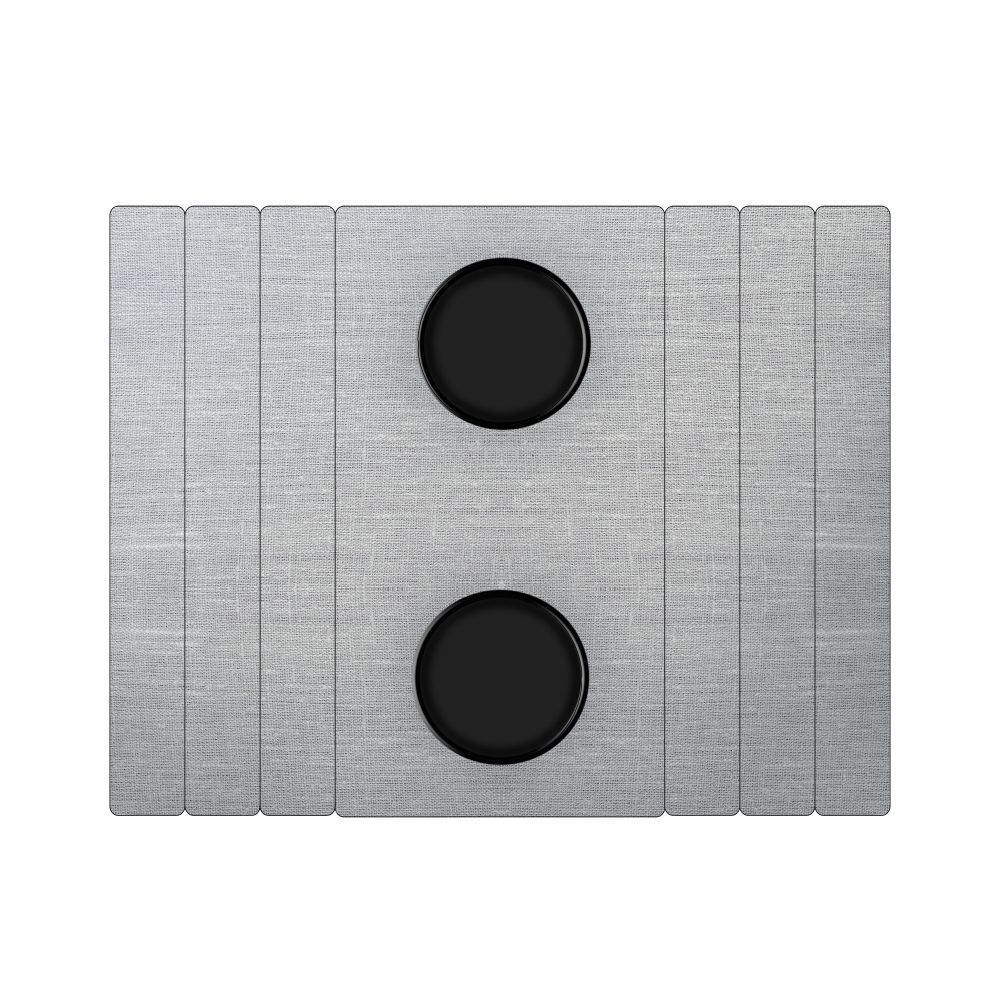 Esteira Flexível Porta Copo Sofá Havan Casa - Linho Cinza