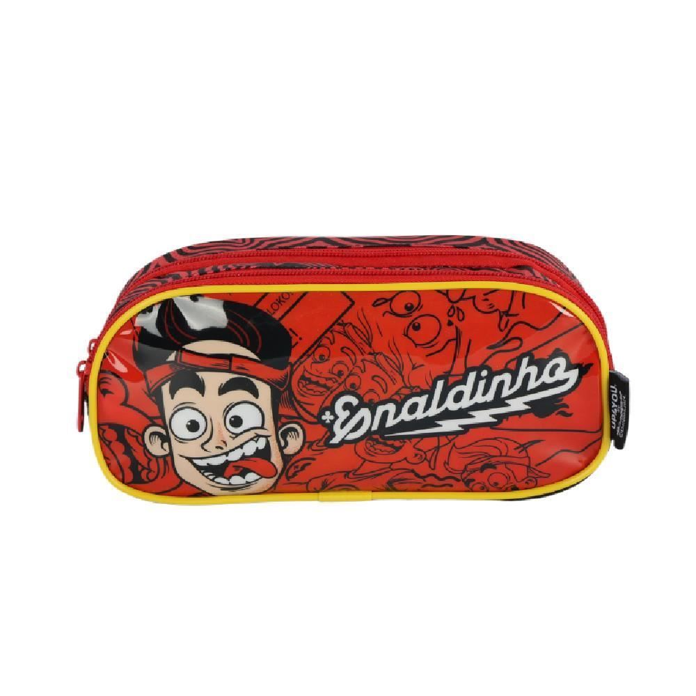 Estojo Duplo Infantil Enaldinho Luxcel - Sortido