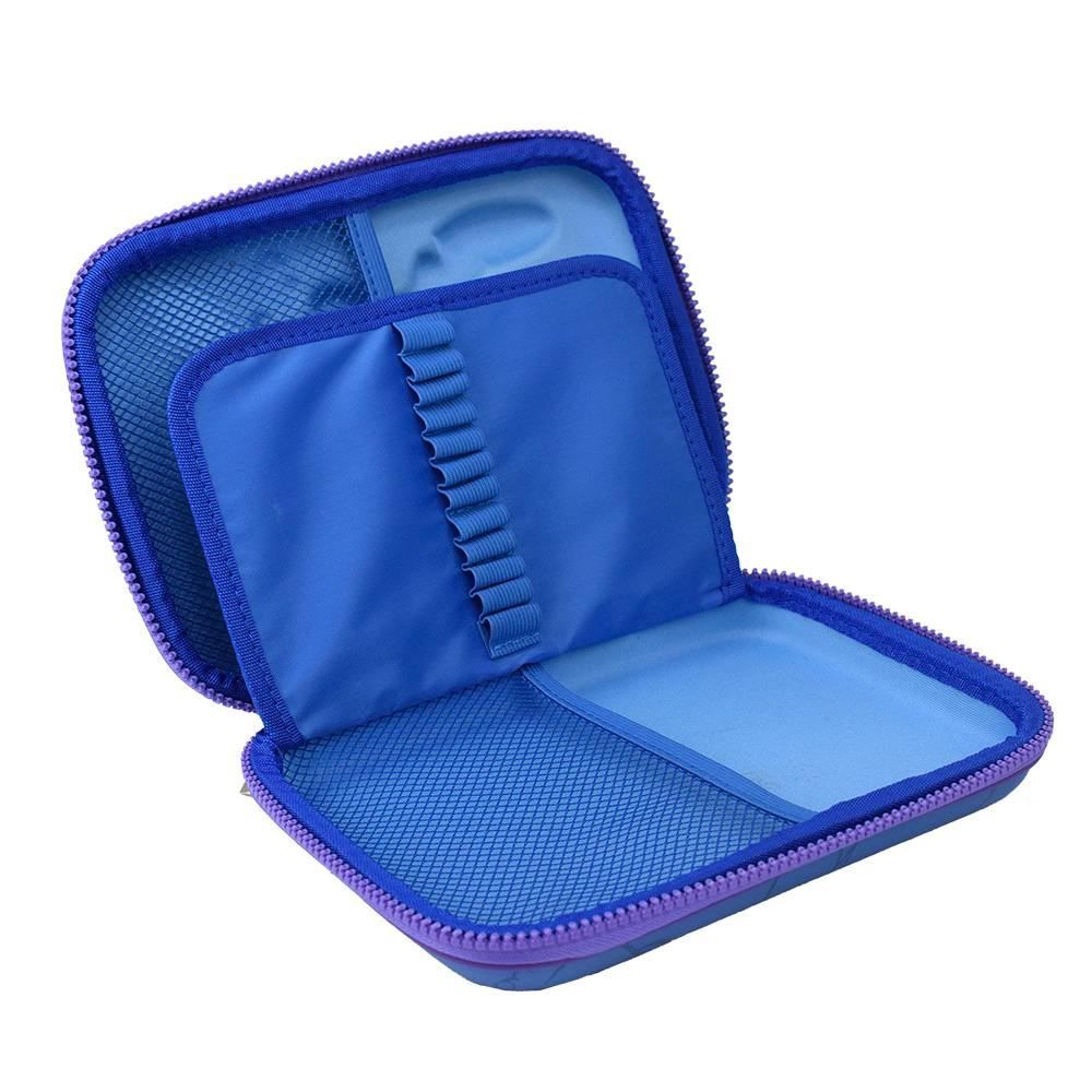 Estojo Infantil 3D Stitch Dac - Azul