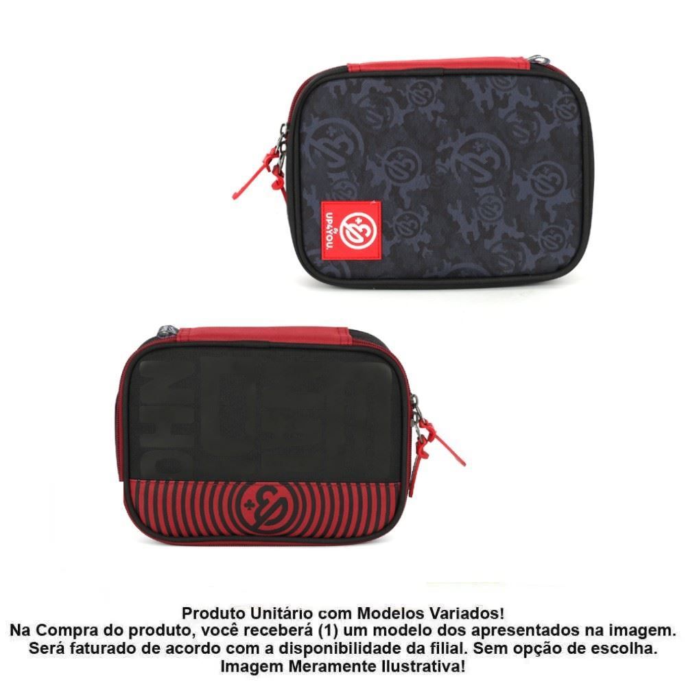 Estojo Retangular Juvenil Enaldinho Luxcel - Sortido