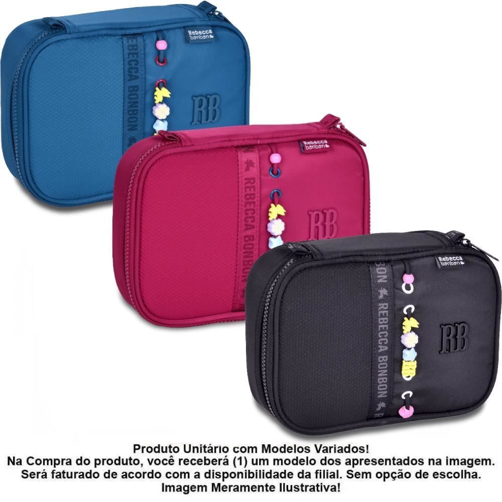 Estojo Retangular Juvenil Rb Soft Clio Style - Sortido