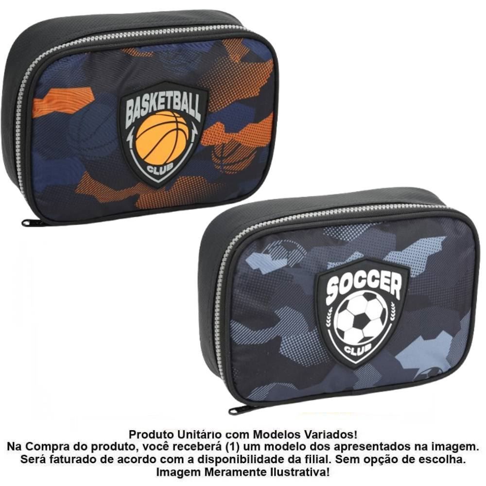 Estojo Retangular Sport Seanite - Sortido