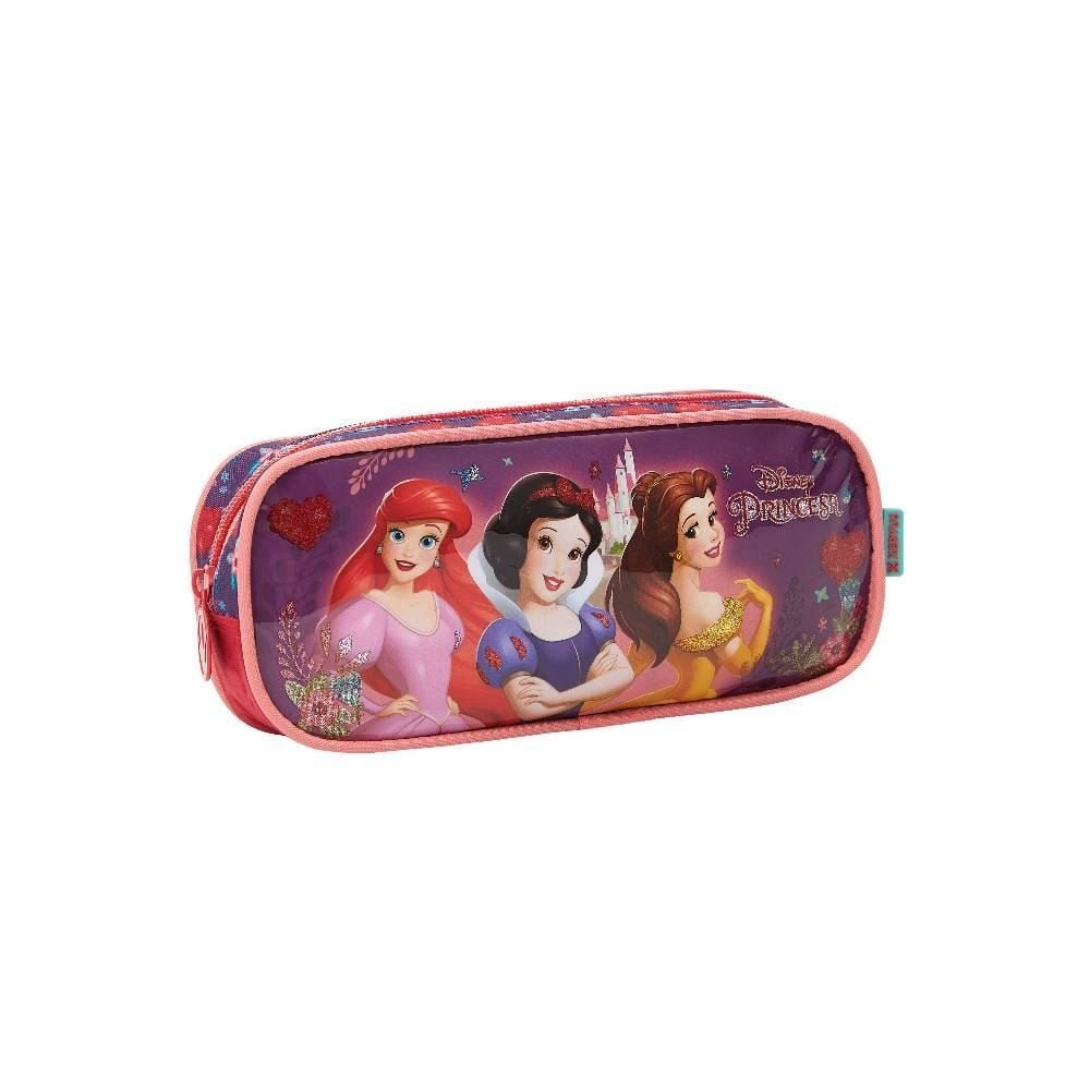 Estojo Simples Infantil Princesas Xeryus - Disney