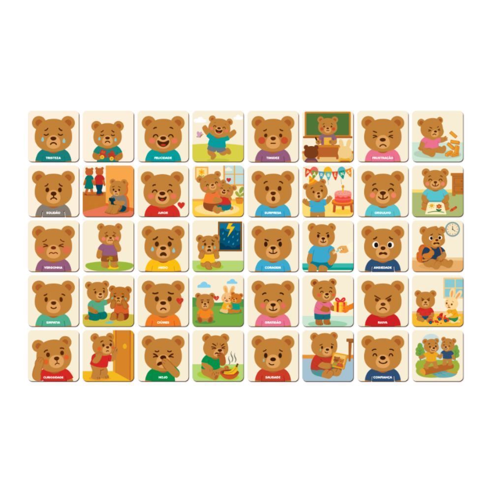 Eu Me Sinto Assim Ursinho - Brinquedos Babebi