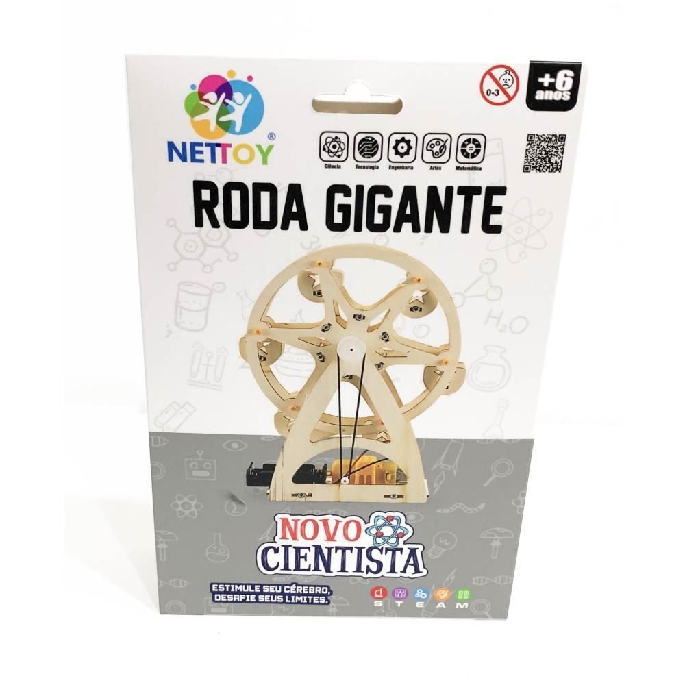 Experiência Novo Cientista Roda Gigante Nettoys - 40019