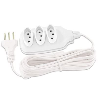 Extensão Elétrica 3 Metros New Pp 3X0,75 Fc 2542-3 - DIVERSOS