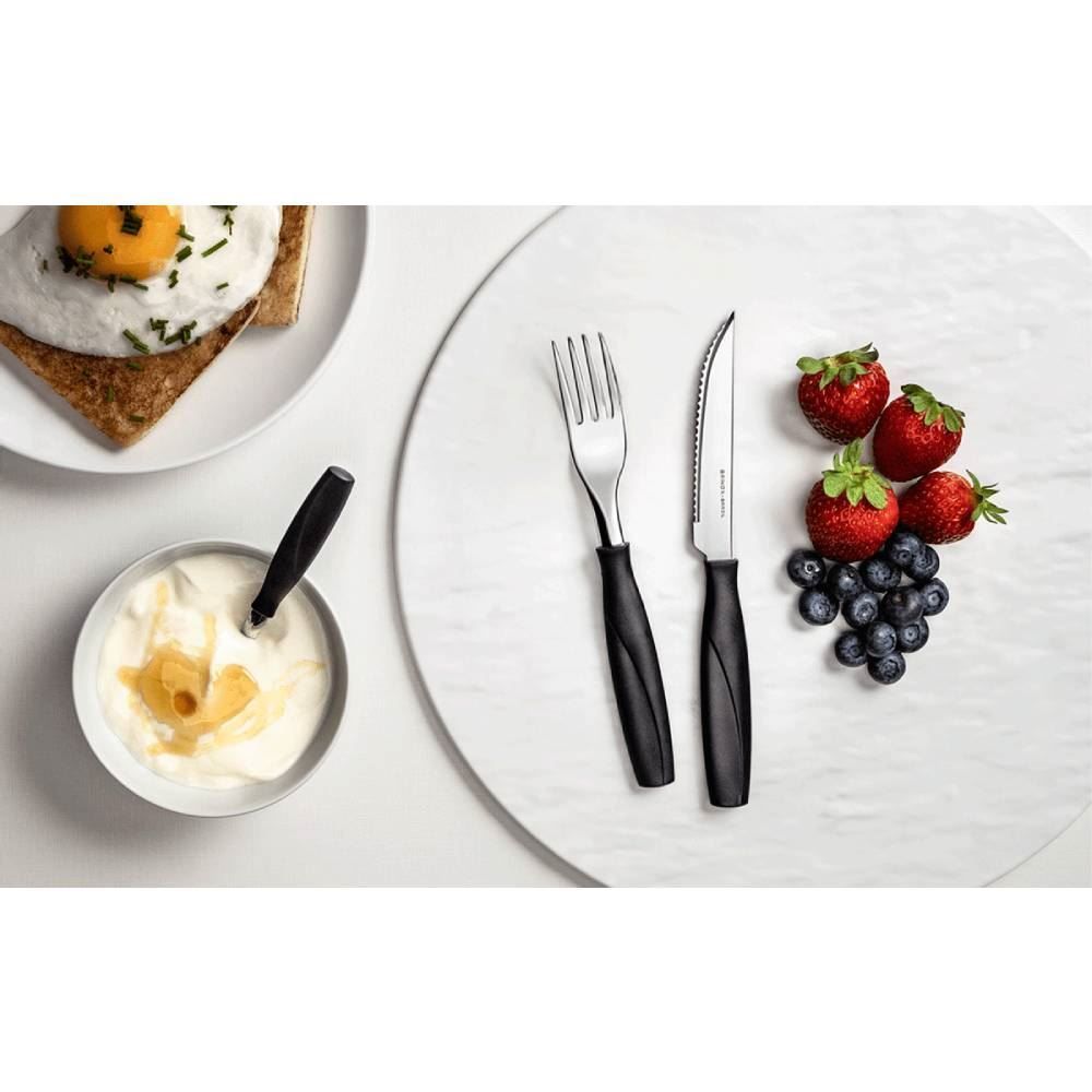 Faqueiro 24 Peças Itaparica Brinox - Preto