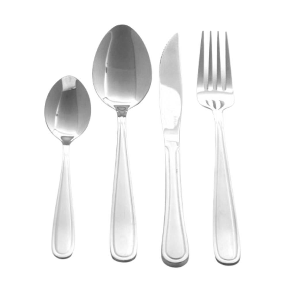 Faqueiro Aço Inoxidável Sevilha Havan Casa 24 Peças - Prateado