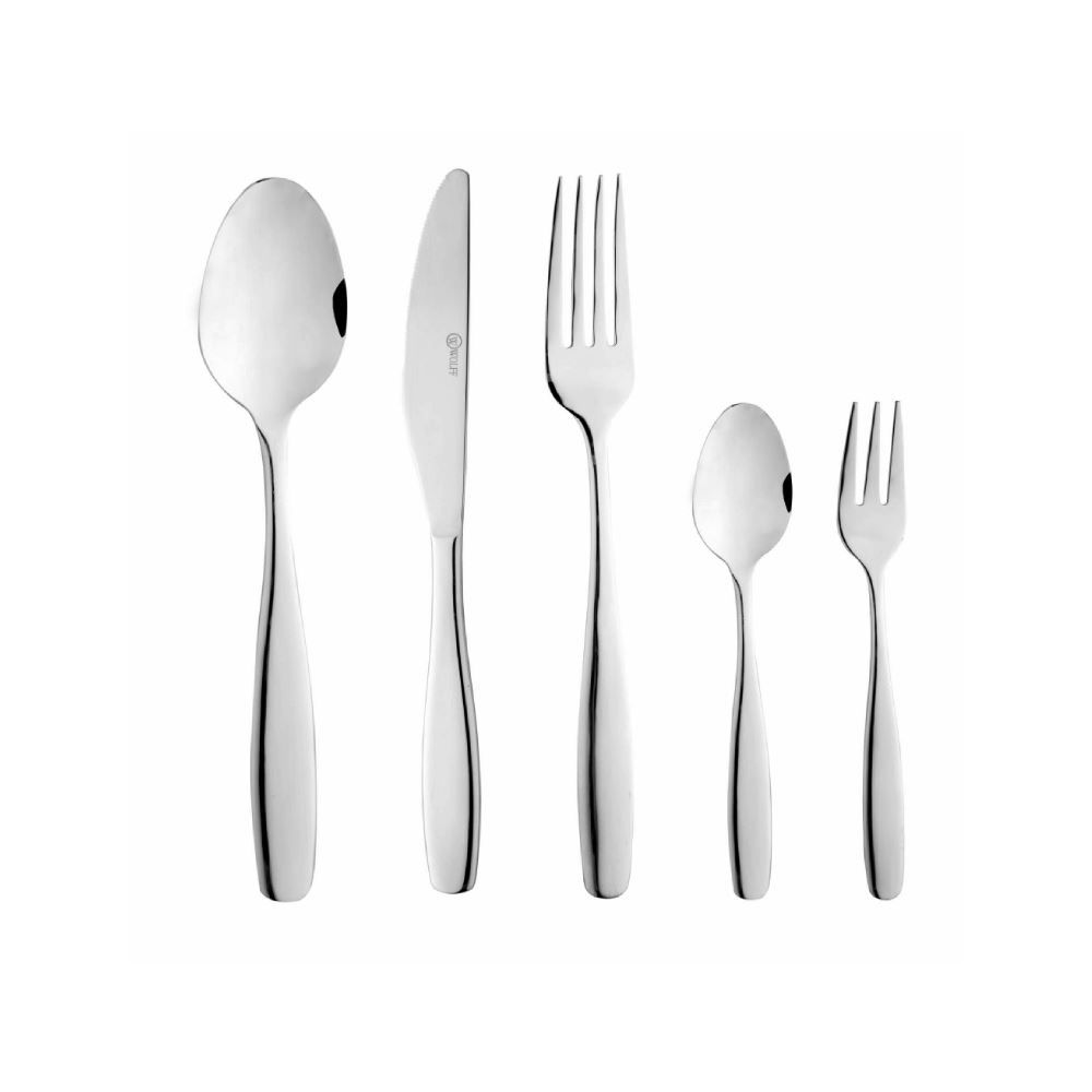 Faqueiro Cannes Wolff 20 Peças - Aço Inox