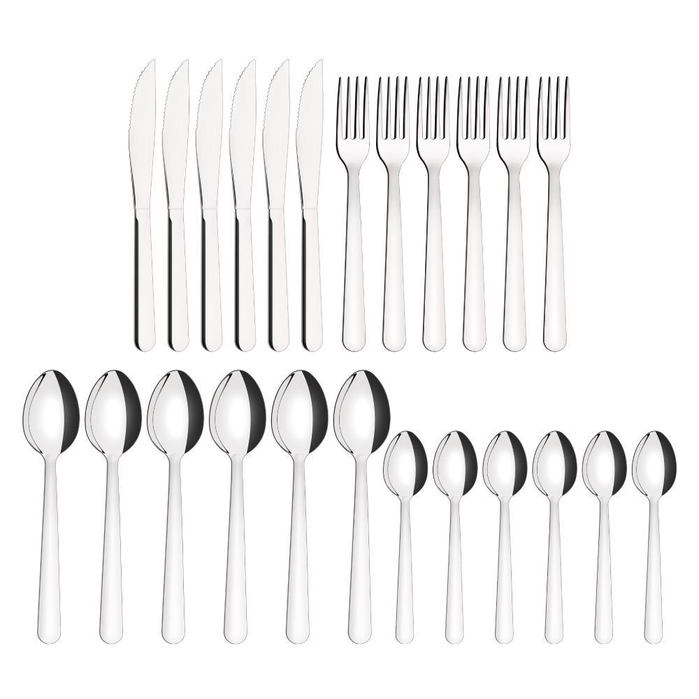 Faqueiro De Aço Inox Malibu Tramontina 16 Peças - Inox