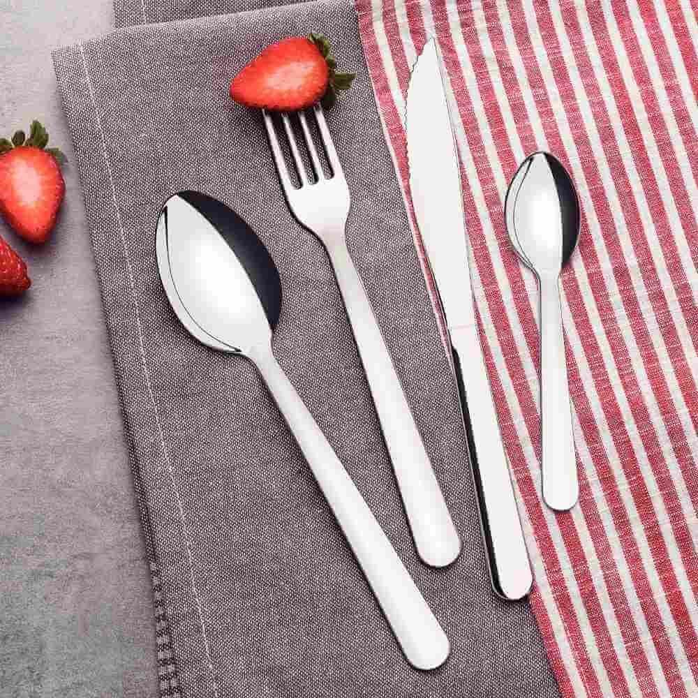 Faqueiro De Aço Inox Malibu Tramontina 16 Peças - Inox