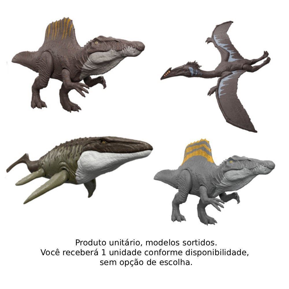 Figura Dinossauro Jurassic World Rebirth 12" Mattel - Sortido