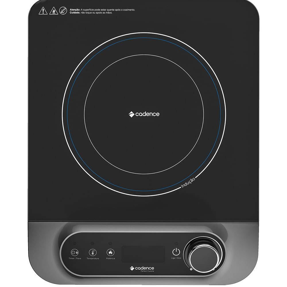 Fogão Cooktop de Indução Cadence 1 Boca Perfect Cuisine FOG601