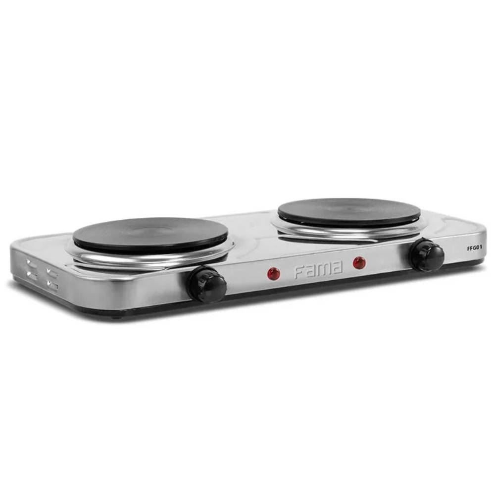 Fogão Elétrico Fama 2 Bocas Inox FFG01