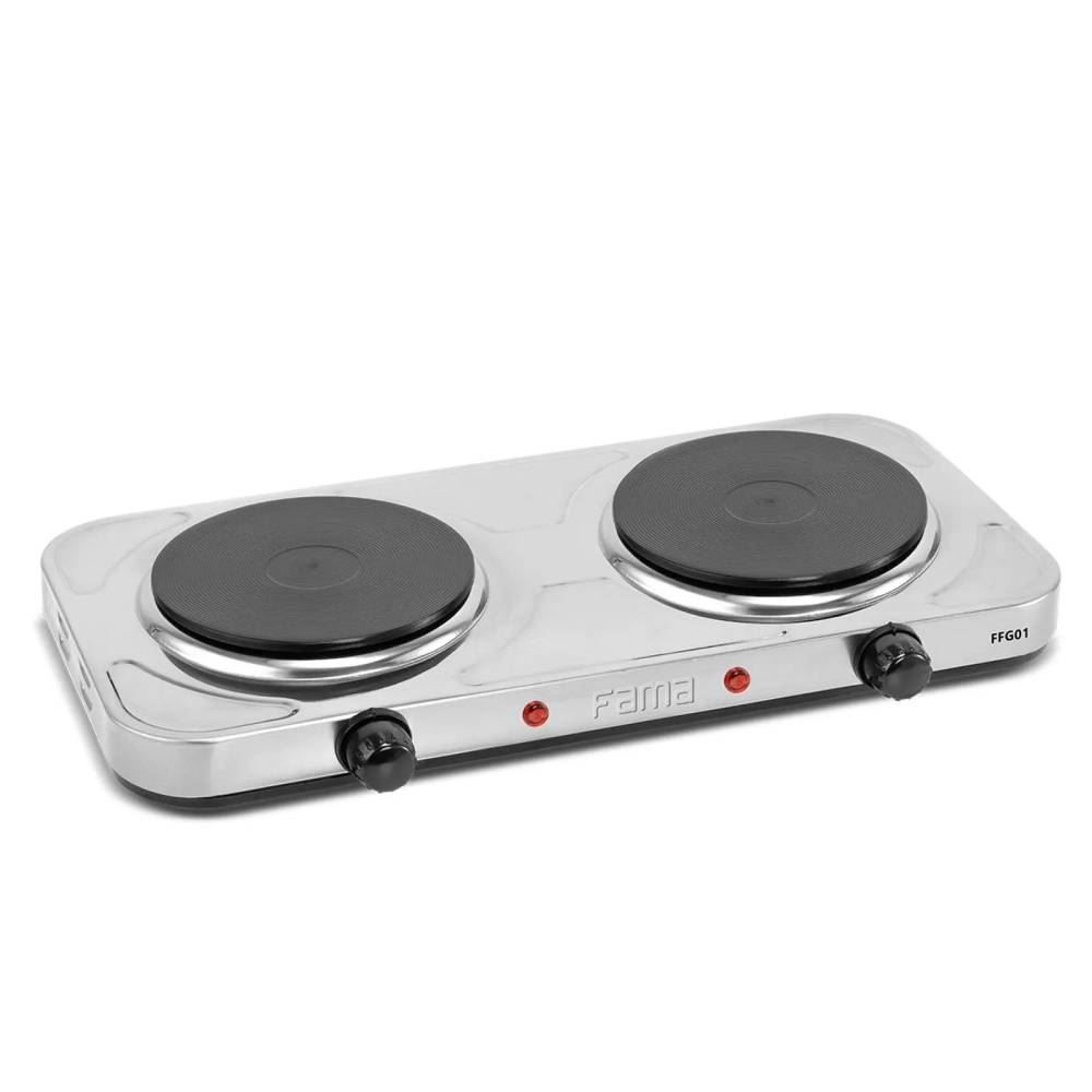 Fogão Elétrico Fama 2 Bocas Inox FFG01