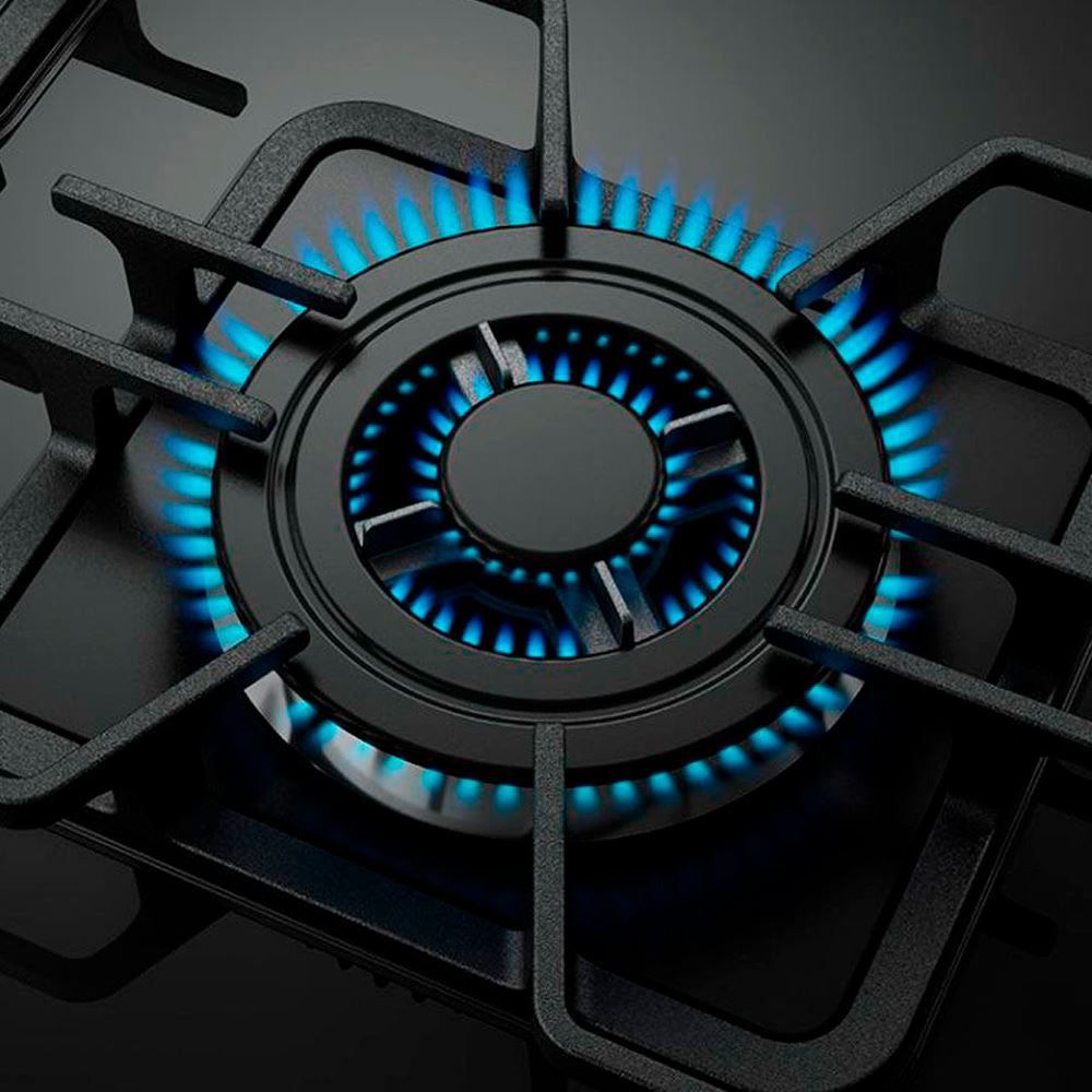 Fogão De Piso Mueller 5 Bocas Decorato Vetro G3 Inox - DIVERSOS