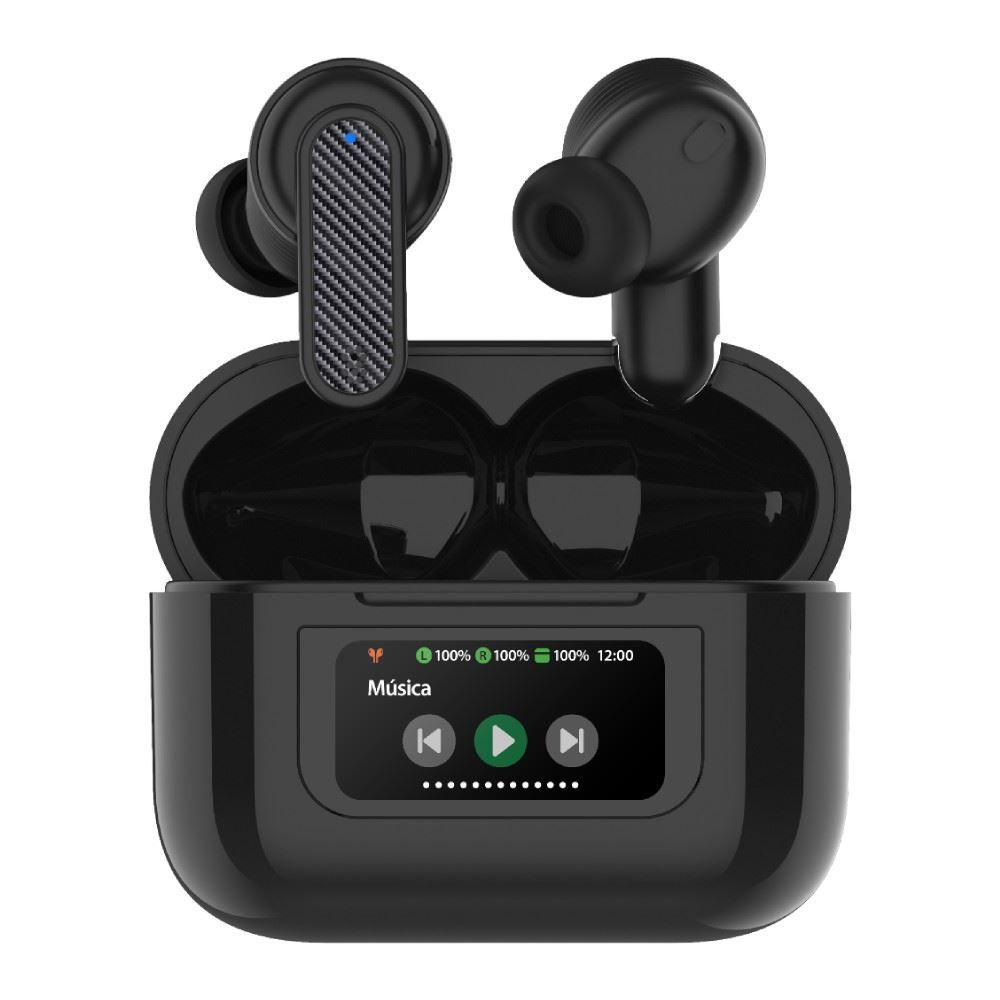 Fone de Ouvido Bluetooth com Cancelamento de Ruído Klicke Ks400 - Preto