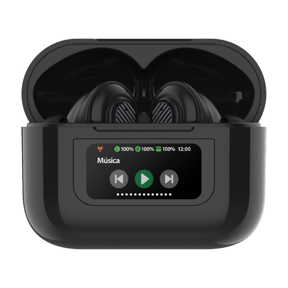 Fone de Ouvido Bluetooth com Cancelamento de Ruído Klicke Ks400 - Preto