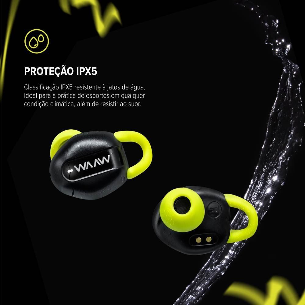 Fone De Ouvido Bluetooth Waaw By Alok Move 200