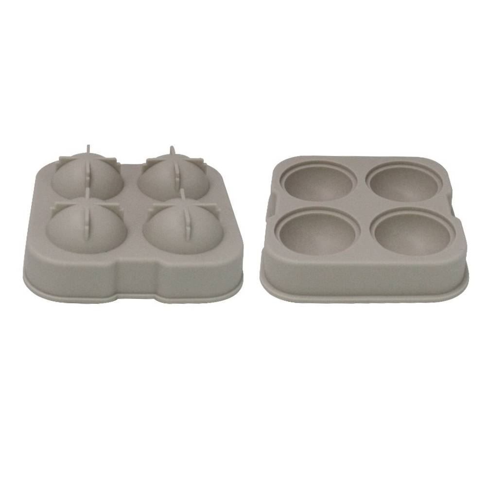 Forma De Gelo De Silicone Redonda Havan Casa - Cinza