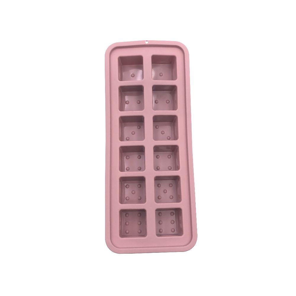 Forma De Silicone Para Gelo Basic Havan Casa  - Rosa