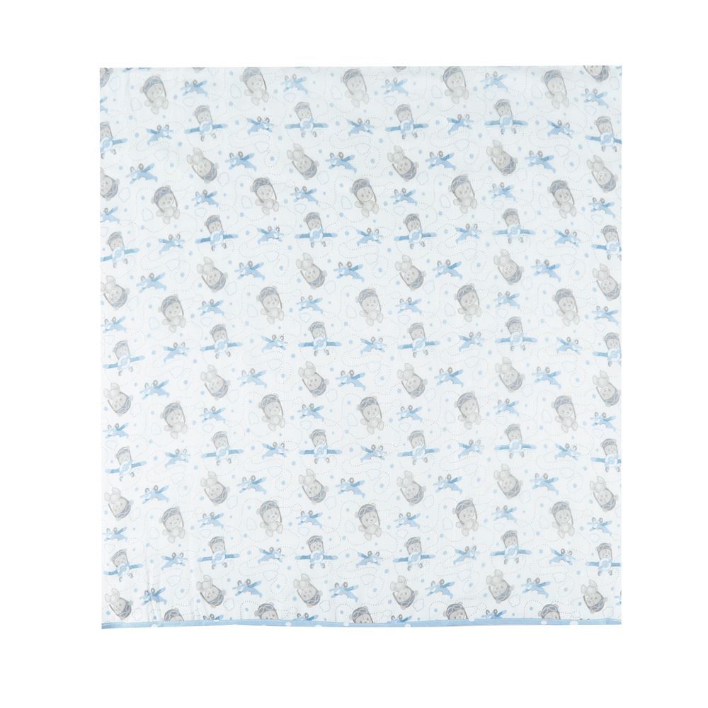 Fralda Estampada Com 3 Peças Havan Baby - Aviador Azul