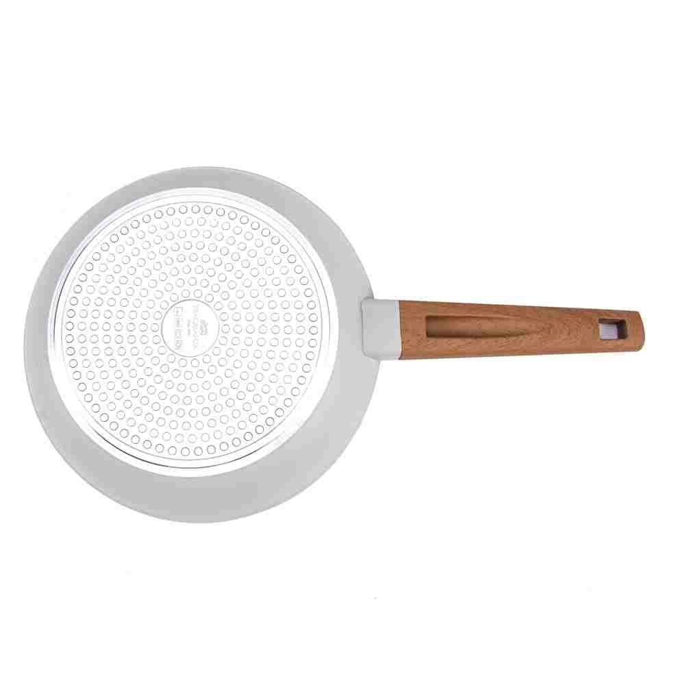 Frigideira Antiaderente Cinza Norma Fracalanza  - 24cm