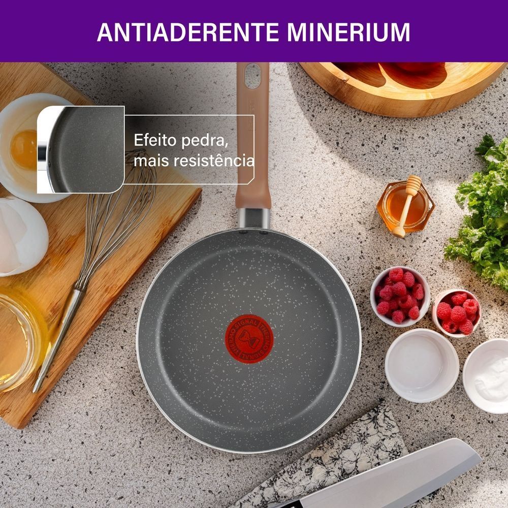 Frigideira Rochedo Natural Stone 20Cm -  20cm