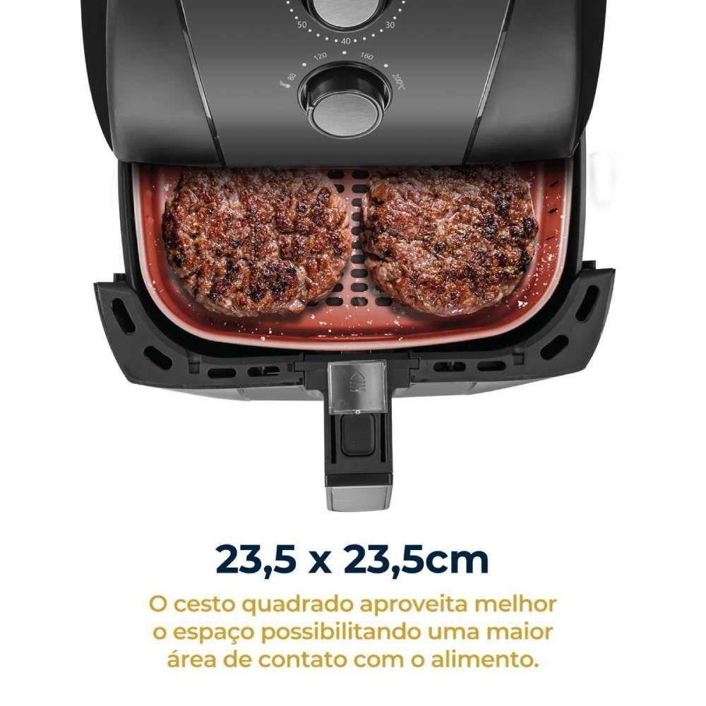 Fritadeira Air Fryer Britânia 5,5 Litros Redstone BFR50