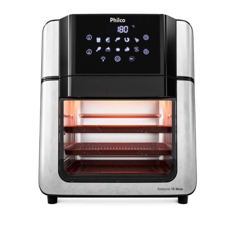 Fritadeira Air Fryer Oven Philco 15 Litros Painel Digital PAF15A