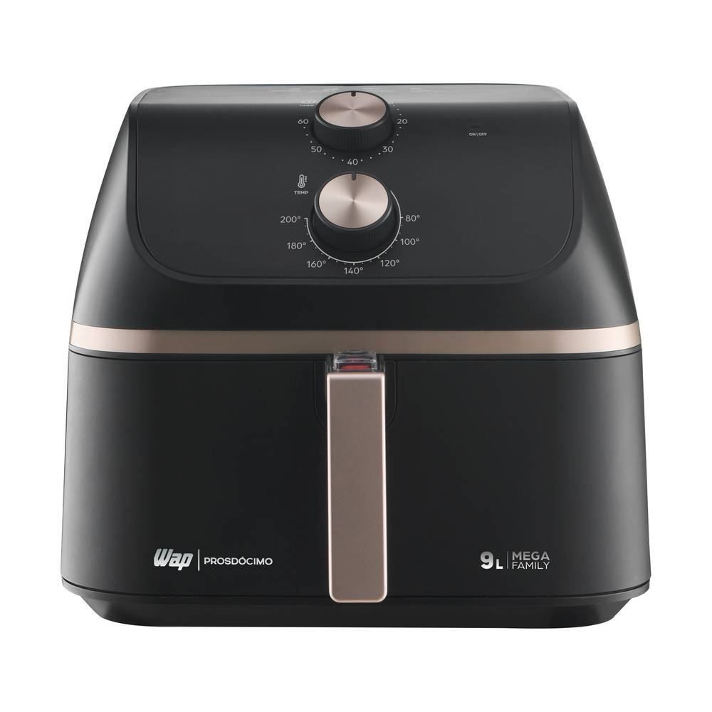 Fritadeira Air Fryer Wap WAFM9 9L Cesto Quadrado e Amplo 1900W