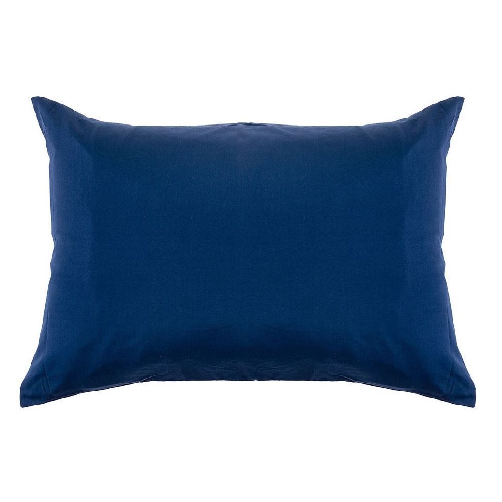 Fronha Avulsa 150 Fios Lisa Solecasa - Marinho