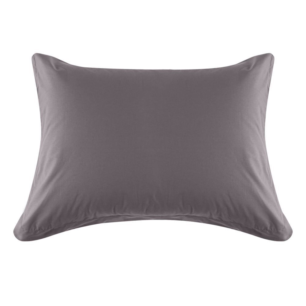 Fronha Avulsa Percal 100% Algodão Buona Fortuna - Cinza